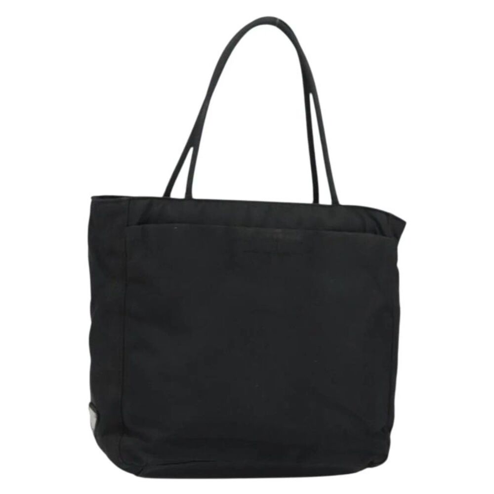 Prada Vintage Tote Tessuto Black Nylon Tote Bag Bag